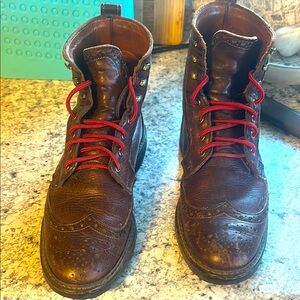 Allen Edmonds Long Branch brown boots size 10 B